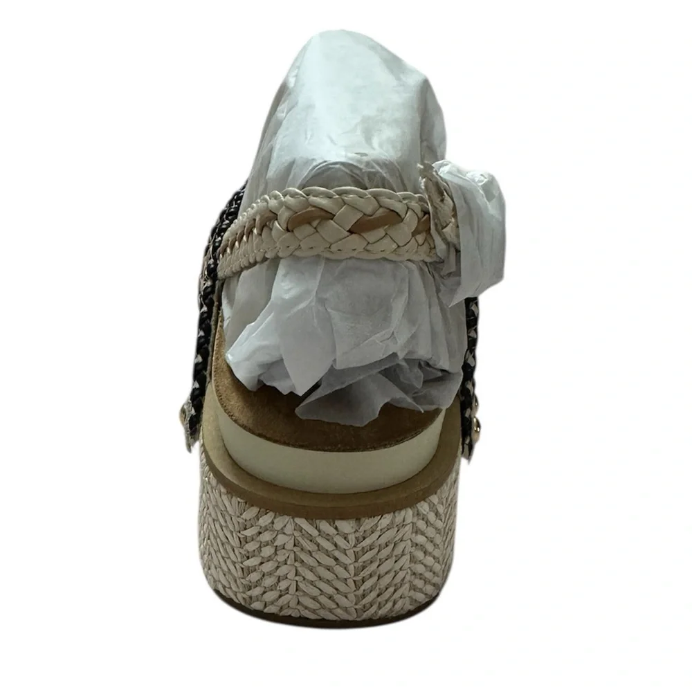 Kelsi Dagger Brooklyn Pace Raffia Platform Sandals